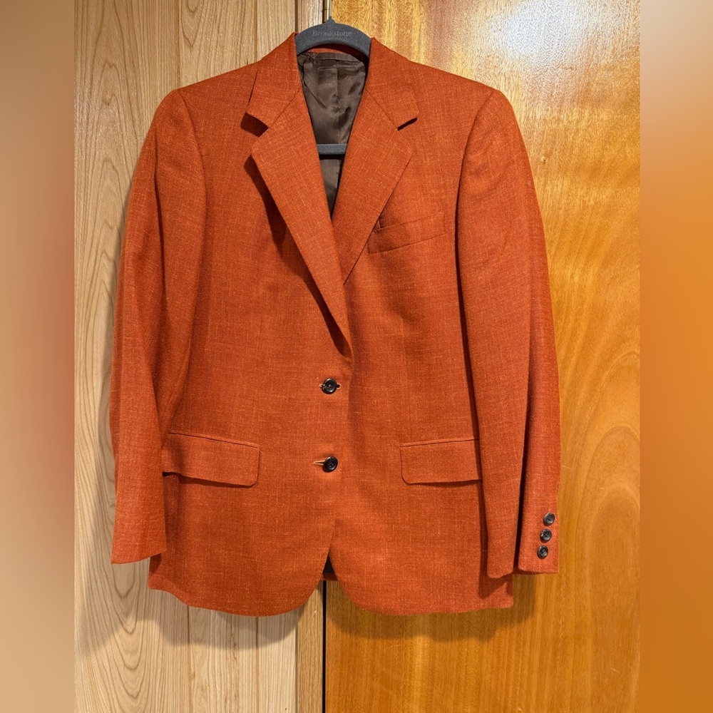 Vintage Maus & Hoffman Linen & Silk Blazer